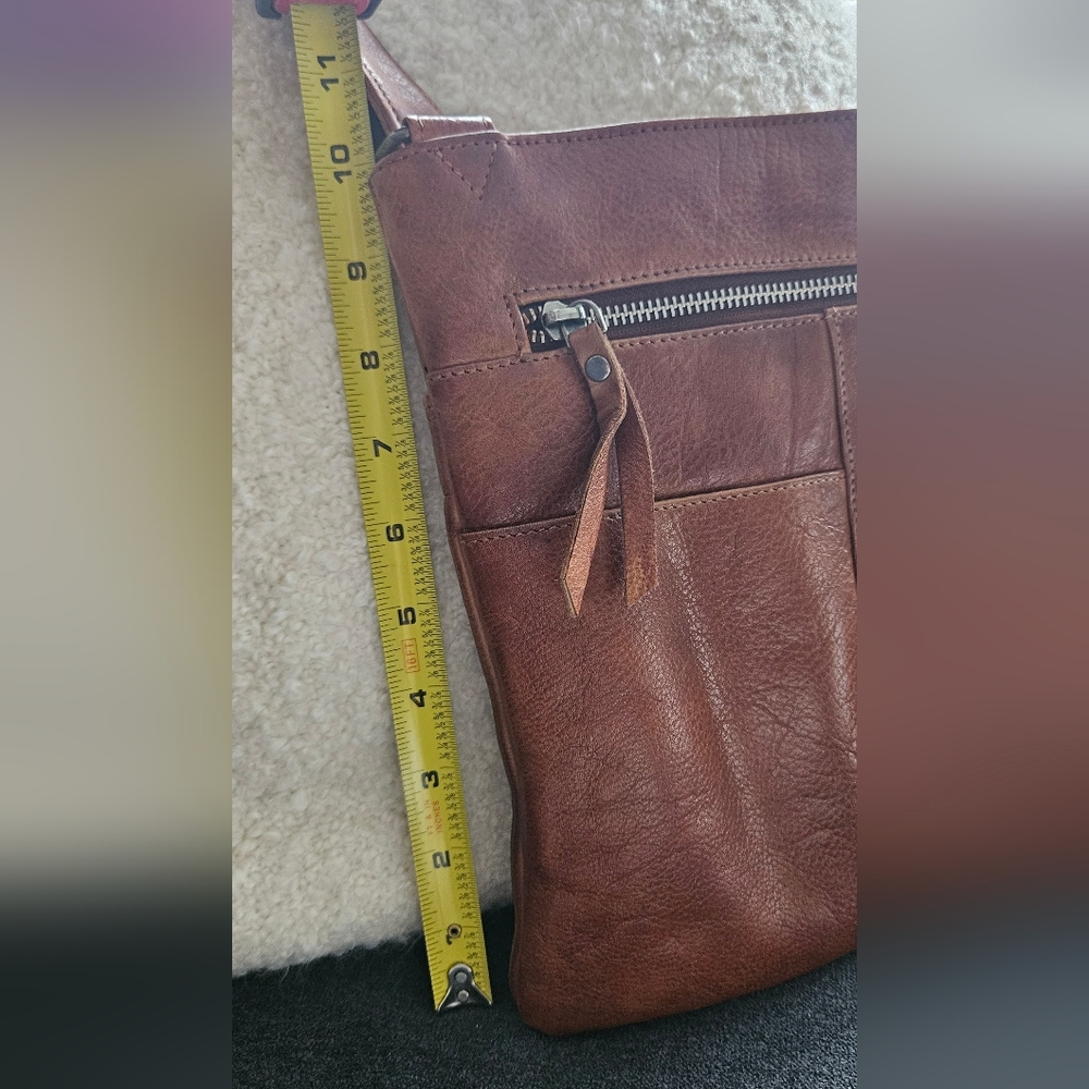 latico Athena Leather Crossbody with Front Zip Pocket - Picture 3 of 4